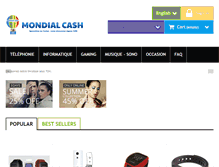 Tablet Screenshot of mondialcash.fr